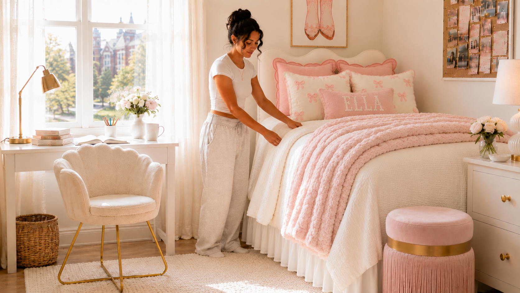 Can You Use a Full/Queen-Size Comforter on a Twin XL Dorm Bed?