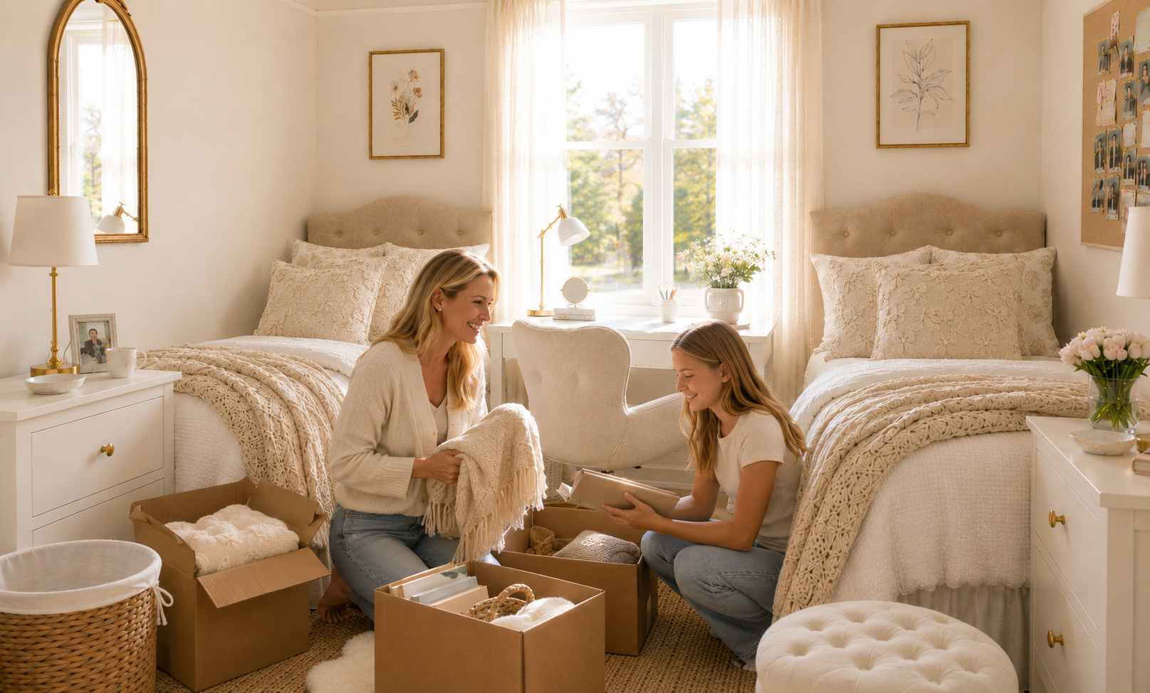 Dorm Room Shopping List for Moms