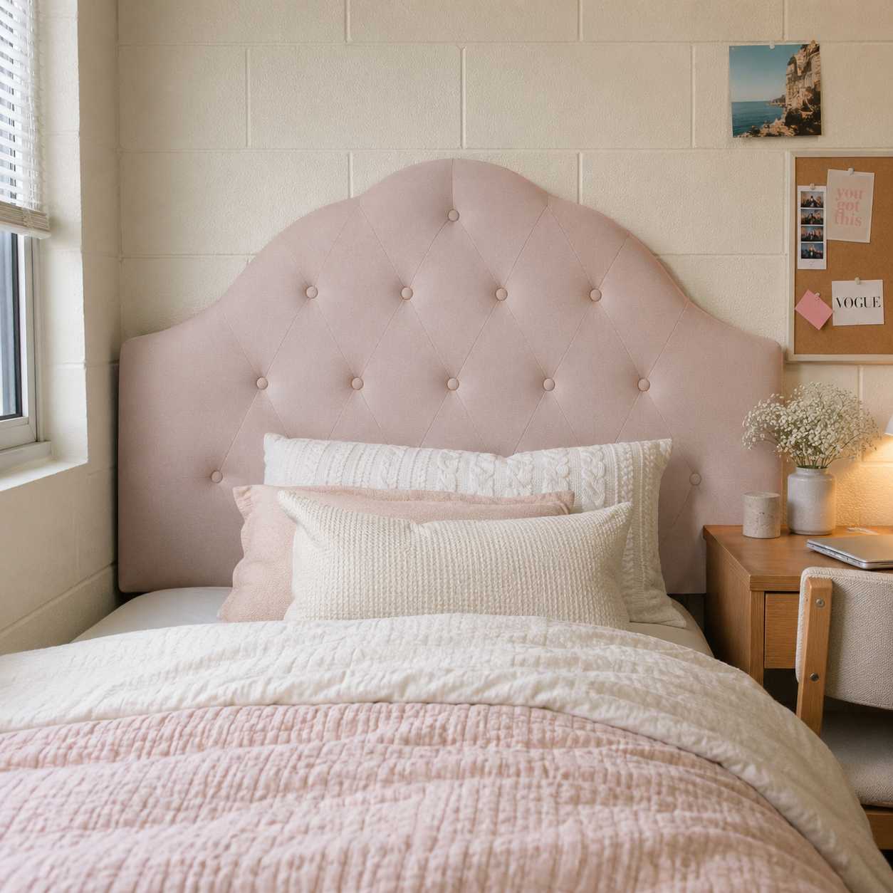 Pink Headboard