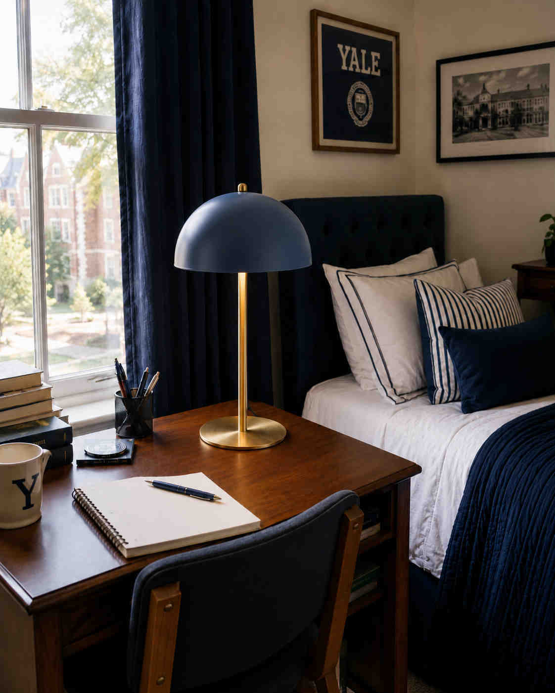 Fixed, non-adjustable lamps