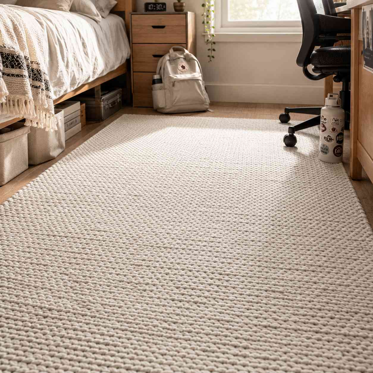 Hand-Braided Cotton Area Rug