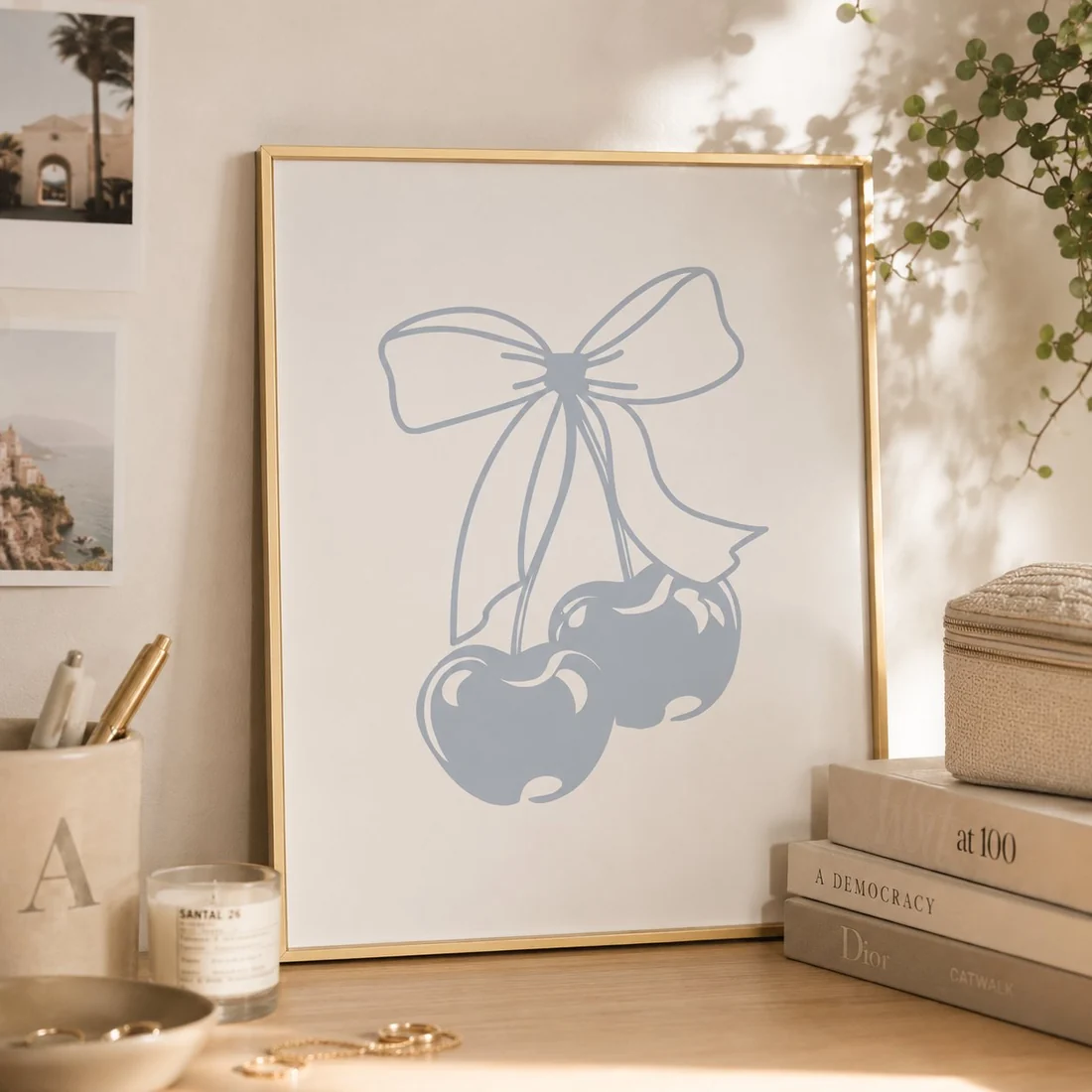 Blue Artwork