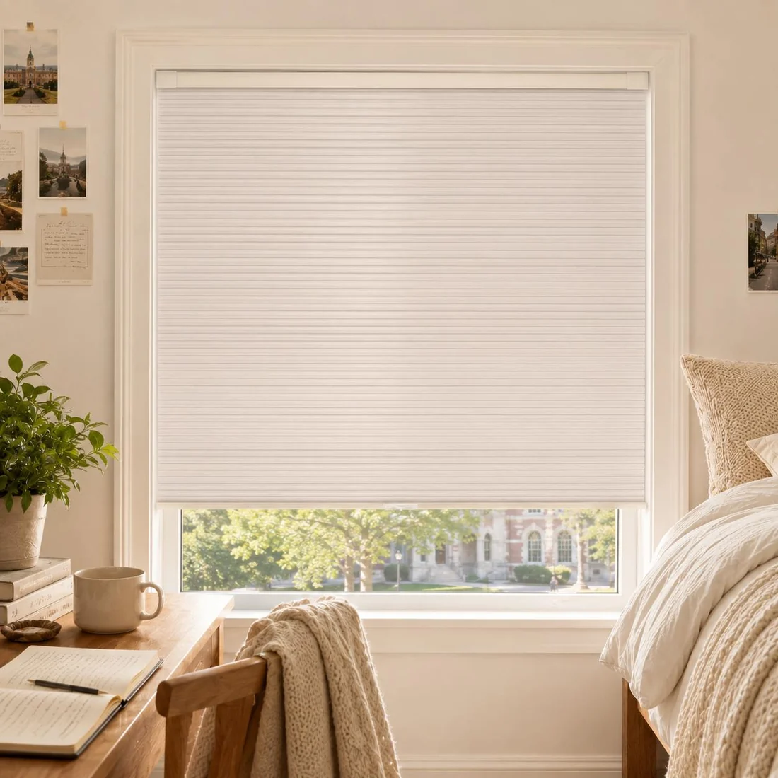 Blackout Linen Shades