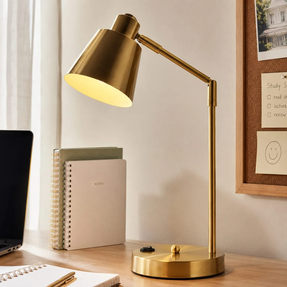 Brass Desk Lamp