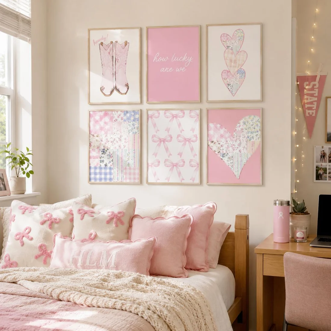 Pink Art Posters