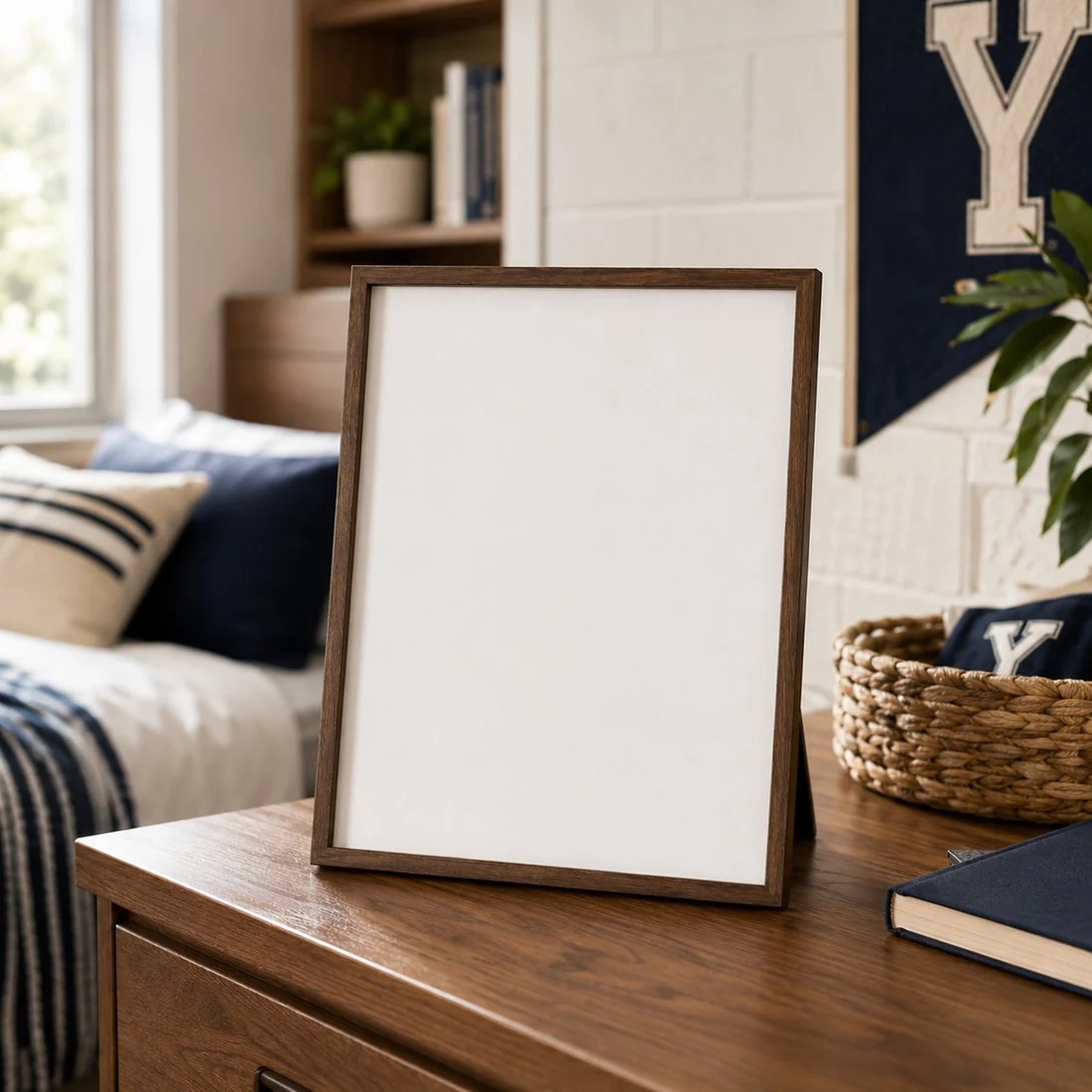 Dark Wooden Frame