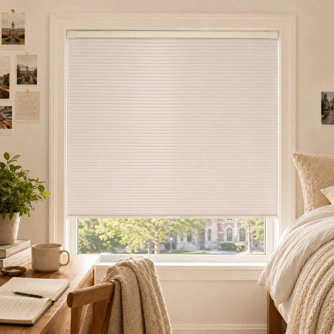 Blackout Linen Shades